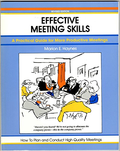 9781560523857: Effective Meeting Skills (50-Minute Series)