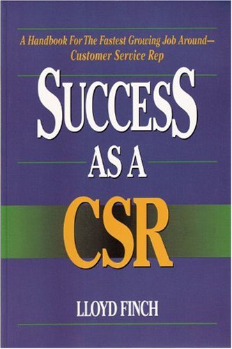 Stock image for Success As a Csr for sale by HPB-Ruby