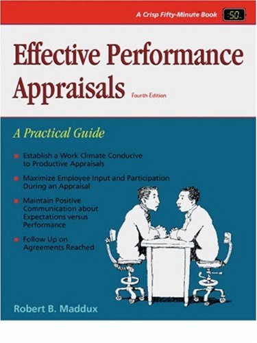 9781560525042: Effective Performance Appraisals: Crisp 50 Minute Book