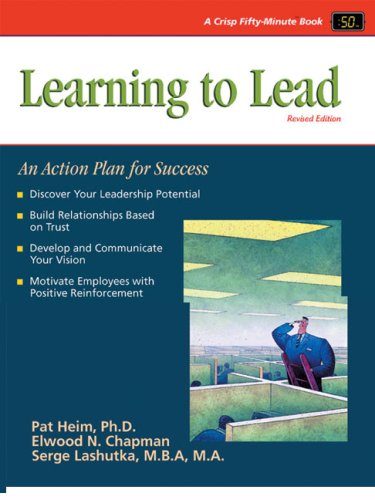 Imagen de archivo de Crisp: Learning to Lead, Revised Edition: An Action Plan for Success (Fifty-minute Series) a la venta por Ergodebooks