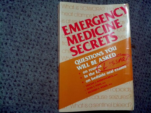 Beispielbild fr Emergency Medicine Secrets zum Verkauf von Better World Books