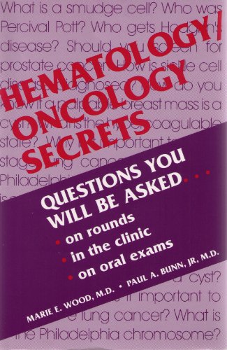 Stock image for Hematology/Oncology Secrets for sale by Better World Books