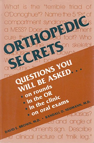 Stock image for Orthopedic Secrets for sale by ThriftBooks-Dallas