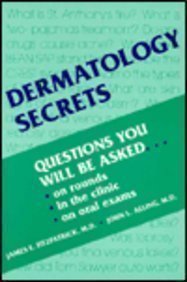 Stock image for Dermatology Secrets: A Hanley & Belfus Publication for sale by ThriftBooks-Dallas