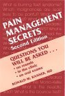 9781560531609: Pain Management Secrets (The Secrets Series)