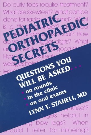Imagen de archivo de Pediatric Orthopaedic Secrets a la venta por Better World Books