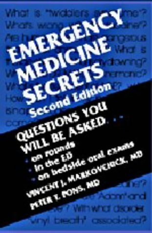 Beispielbild fr Emergency Medicine Secrets zum Verkauf von Better World Books