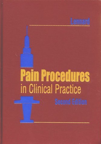 Imagen de archivo de Pain Procedures in Clinical Practice a la venta por Better World Books Ltd