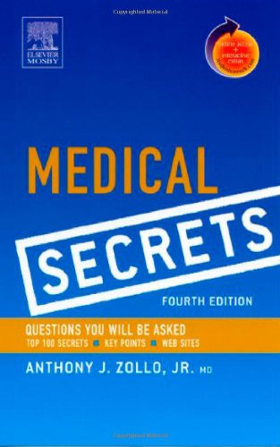 Medical Secrets: With STUDENT CONSULT Online Access (9781560533870) by Zollo MD, Anthony J.