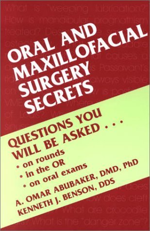 Stock image for Oral and Maxillofacial Surgery Secrets for sale by HPB-Red