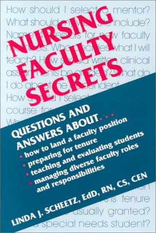 Beispielbild fr Nursing Faculty Secrets zum Verkauf von Better World Books