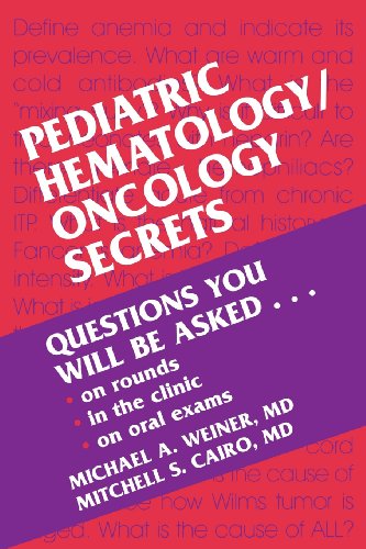 Beispielbild fr Pediatric Hematology/Oncology Secrets zum Verkauf von BooksRun