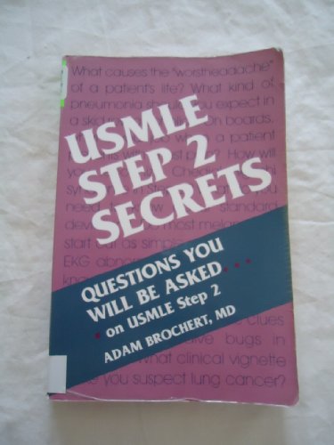 9781560534518: USMLE Step 2 Secrets (The Secrets Series)