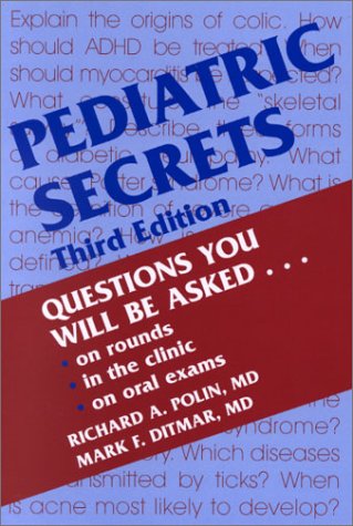 9781560534563: Pediatric Secrets