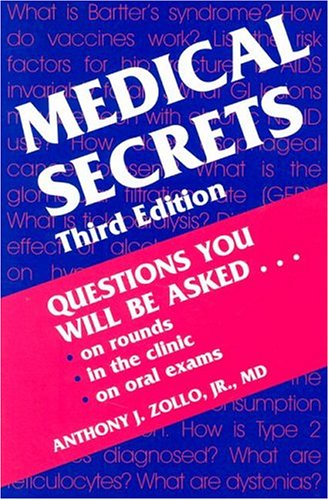 Beispielbild fr Medical Secrets. : Questions you will be asked on rounds, in the clinic, on oral exams. zum Verkauf von Buchpark