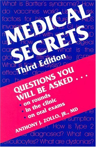 Imagen de archivo de Medical Secrets. : Questions you will be asked on rounds, in the clinic, on oral exams. a la venta por Buchpark