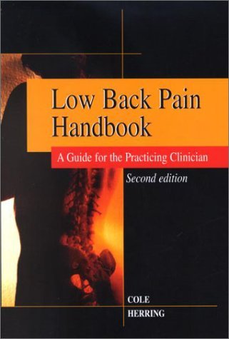 9781560534938: Low Back Pain Handbook