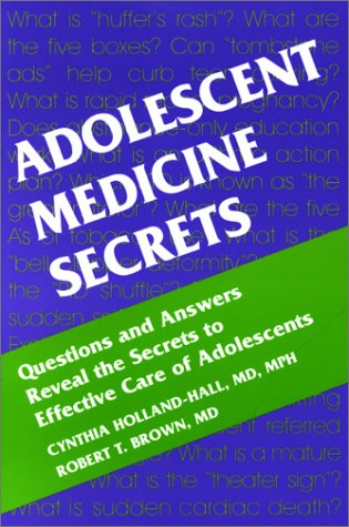 Beispielbild fr Adolescent Medicine Secrets zum Verkauf von HPB-Red