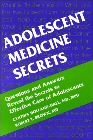 Imagen de archivo de Adolescent Medicine Secrets a la venta por HPB-Red