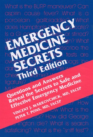 Imagen de archivo de Emergency Medicine Secrets a la venta por ThriftBooks-Atlanta