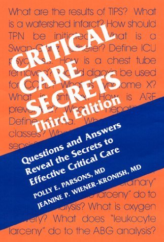 9781560535072: Critical Care Secrets