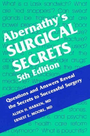 Imagen de archivo de Abernathy's Surgical Secrets a la venta por Better World Books