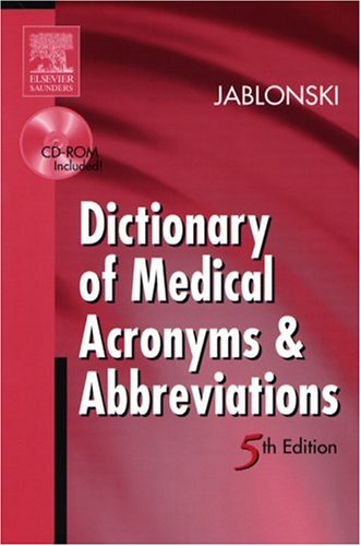 Beispielbild fr Dictionary of Medical Acronyms & Abbreviations (5th Edition) zum Verkauf von SecondSale