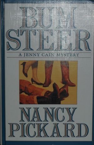 9781560540397: Bum Steer: A Jenny Cain Mystery (Thorndike Large Print Cloak & Dagger Series)