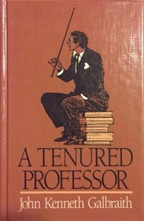 9781560540601: A Tenured Professor: A Novel (Thorndike Press Large Print Basic Series)