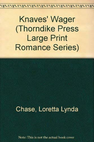 Stock image for Knaves' Wager (Thorndike Press Large Print Romance Series) for sale by Orphans Treasure Box