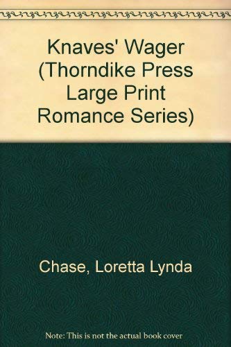9781560540854: Knaves' Wager (Thorndike Press Large Print Romance Series)