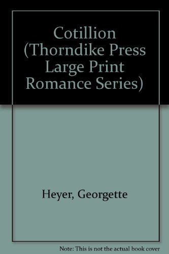 9781560541981: Cotillion (Thorndike Press Large Print Romance Series)