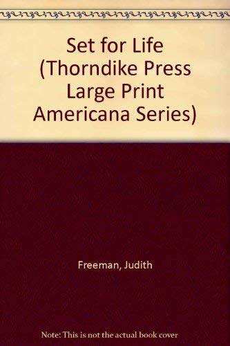 Beispielbild fr Set for Life (Thorndike Press Large Print Americana Series) zum Verkauf von BombBooks