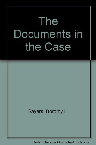 The Documents in the Case (9781560543589) by Sayers, Dorothy L.; Eustace, Robert