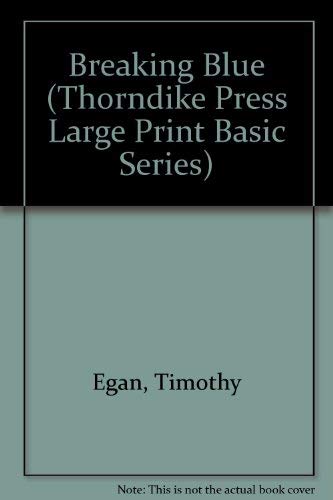 9781560545149: Breaking Blue (Thorndike Press Large Print Basic Series)