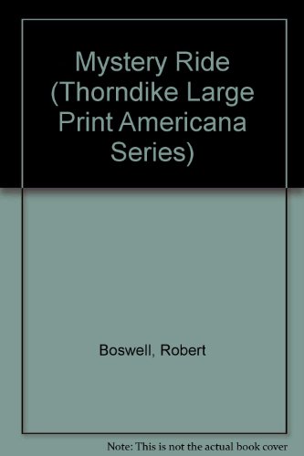 9781560547990: Mystery Ride (Thorndike Large Print Americana Series)