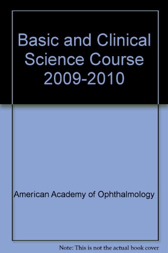 Basic and Clinical Science Course 2009-2010 (9781560559993) by American Academy Of Ophthalmology