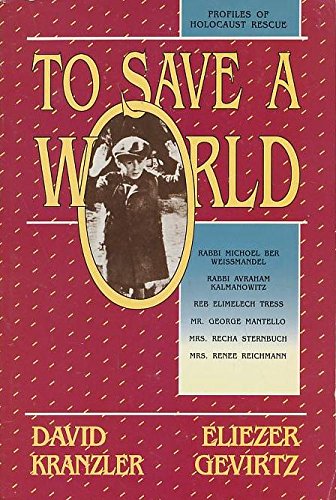 Stock image for To Save a World for sale by Better World Books: West