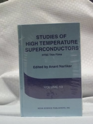 Stock image for Studies of High Temperature Superconductors HTSC Thin Films for sale by TextbookRush