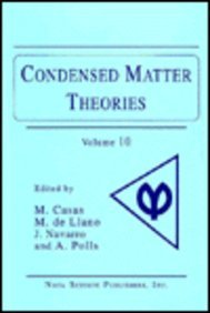 9781560722236: Condensed Matter Theories (Juz Amma 30): 10