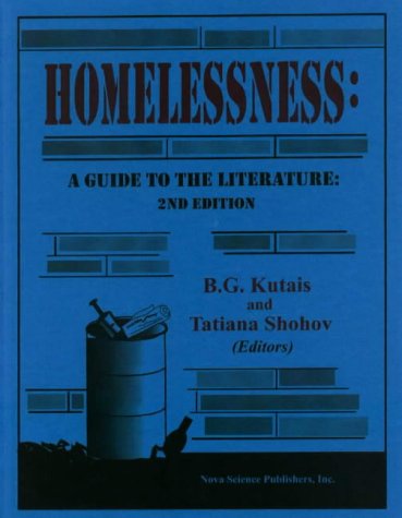 Stock image for HOMELESSNESS: A GUIDE TO THE LITERATURE for sale by Basi6 International