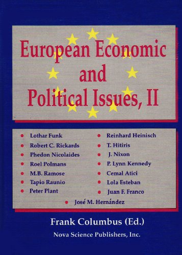 Stock image for European Economic & Political Issues, Volume 2. Nova Science Publishers, Inc (US). 2001. for sale by Bookmonger.Ltd