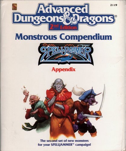 Monstrous Compendium: Spelljammer Appendix (Advanced Dungeons & Dragons, 2nd Edition/Tsr 2119) (9781560760719) by [???]