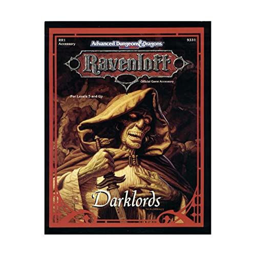9781560761372: Darklords (Rr1, Advanced Dungeons and Dragons : Ravenloft Game Accessory)