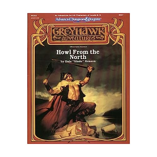 Imagen de archivo de Howl from the North (Advanced Dungeons and Dragons/Greyhawk Module WGS2) by Dale "Slade" Henson (1991-10-04) a la venta por Recycle Bookstore