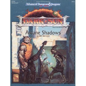 9781560763123: Arcane Shadows (ADVANCED DUNGEONS & DRAGONS, 2ND EDITION)