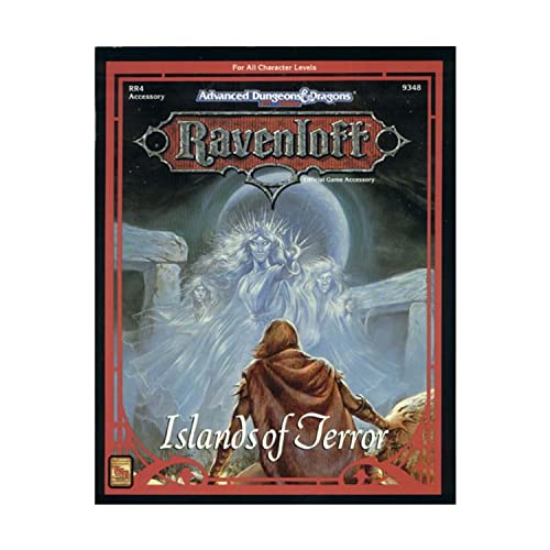 Beispielbild fr Islands of Terror (AD&D 2nd Ed Fantasy Roleplaying, Ravenloft RR4/9348) zum Verkauf von Ergodebooks