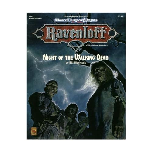 9781560763505: Night of the Walking Dead: RQ1 Adventure (Ravenloft Official Game Adventure) (Ravenloft Adventure)