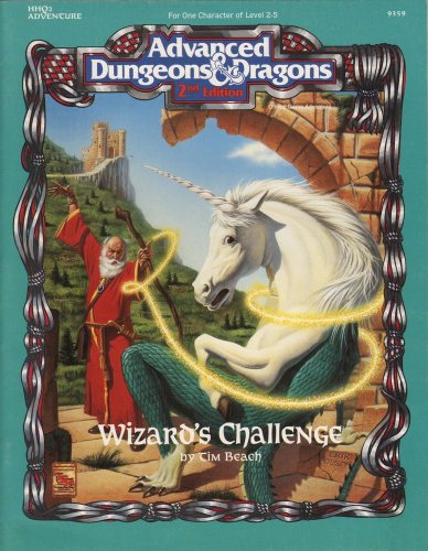 Imagen de archivo de Wizard's Challenge (Advanced Dungeons & Dragons, 2nd Edition, Hhq2) a la venta por HPB-Emerald