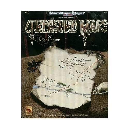 Stock image for Treasure Maps (Advanced Dungeons & Dragons, Gr3 9377) for sale by HPB Inc.